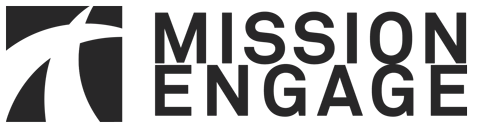 Mission Engage logo - image of black and white elements reading Mission Engage